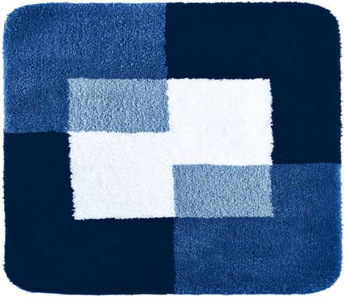 RIDDER Badkamermat Coins 55x50 cm blauw 7103803