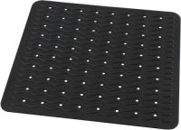 RIDDER Douchemat anti-slip Playa 54x54 cm zwart 68410