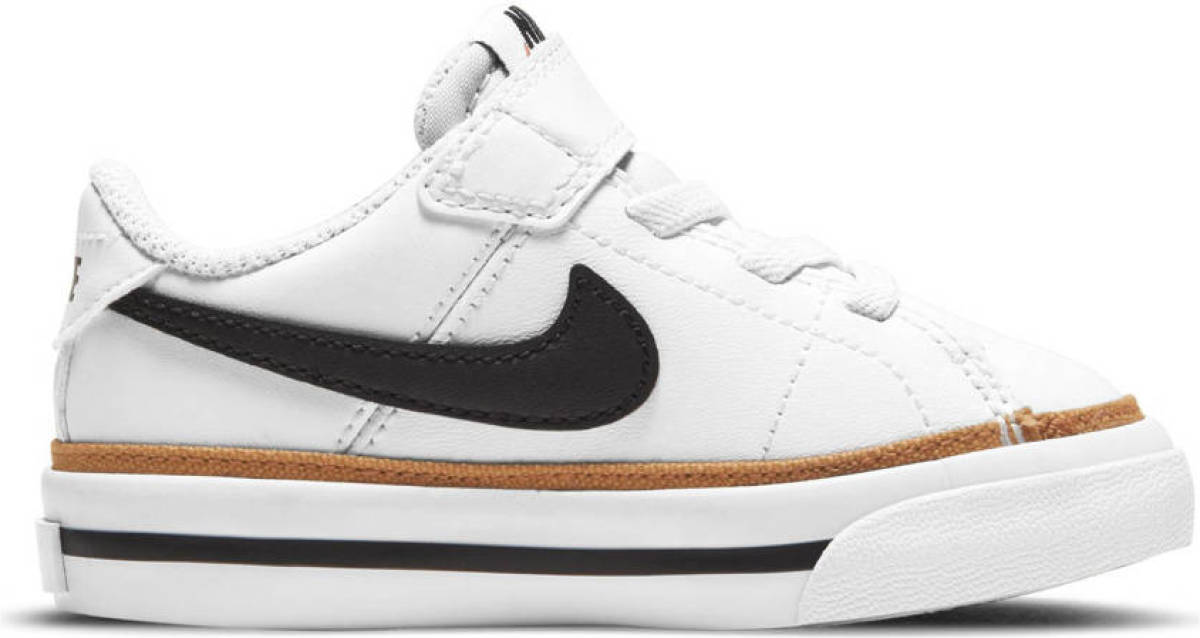 Nike Court Legacy sneakers wit/zwart/bruin