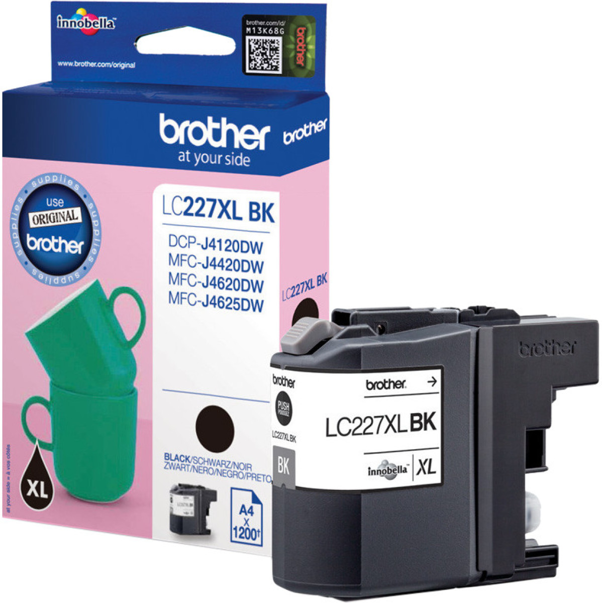 Brother LC-227XLBK Cartridge Zwart XL