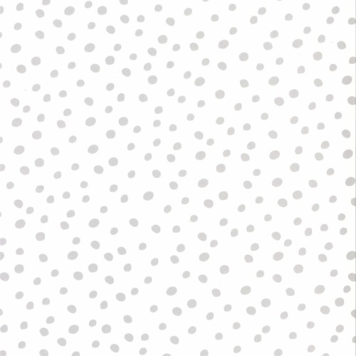 Fabulous World Behang Dots wit en grijs 67106-1