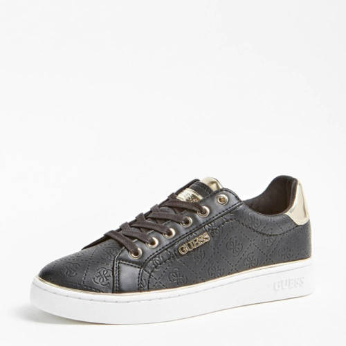 Guess Beckie sneakers zwart/goud