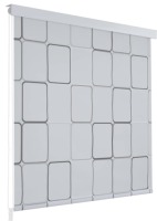 VidaXL Rolgordijn voor douche 160x240 cm vierkant