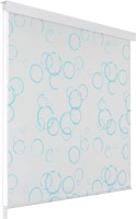 VidaXL Rolgordijn voor douche 120x240 cm bubbel