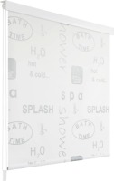 VidaXL Rolgordijn voor douche 120x240 cm splash