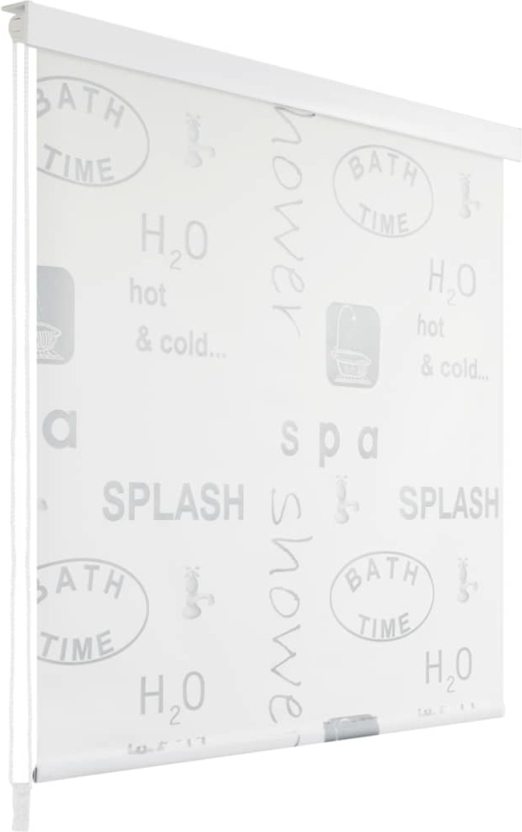 VidaXL Rolgordijn voor douche 120x240 cm splash