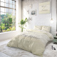 DreamHouse Bedding Dekbedovertrek With You - Creme Lits-jumeaux (240 x 220 cm + 2 kussenslopen) Dekbedovertrek