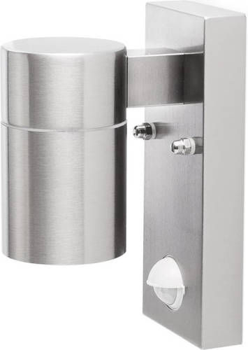 Smartwares Wandlamp Up And Down 21 Cm 2x Gu10 Rvs 20 Watt Zilver