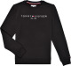 Tommy hilfiger sweater met logo zwart