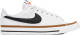 Nike Court Legacy sneakers wit/zwart/camel
