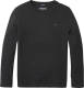 Tommy hilfiger longsleeve van biologisch katoen zwart