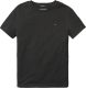 Tommy hilfiger T-shirt van biologisch katoen zwart