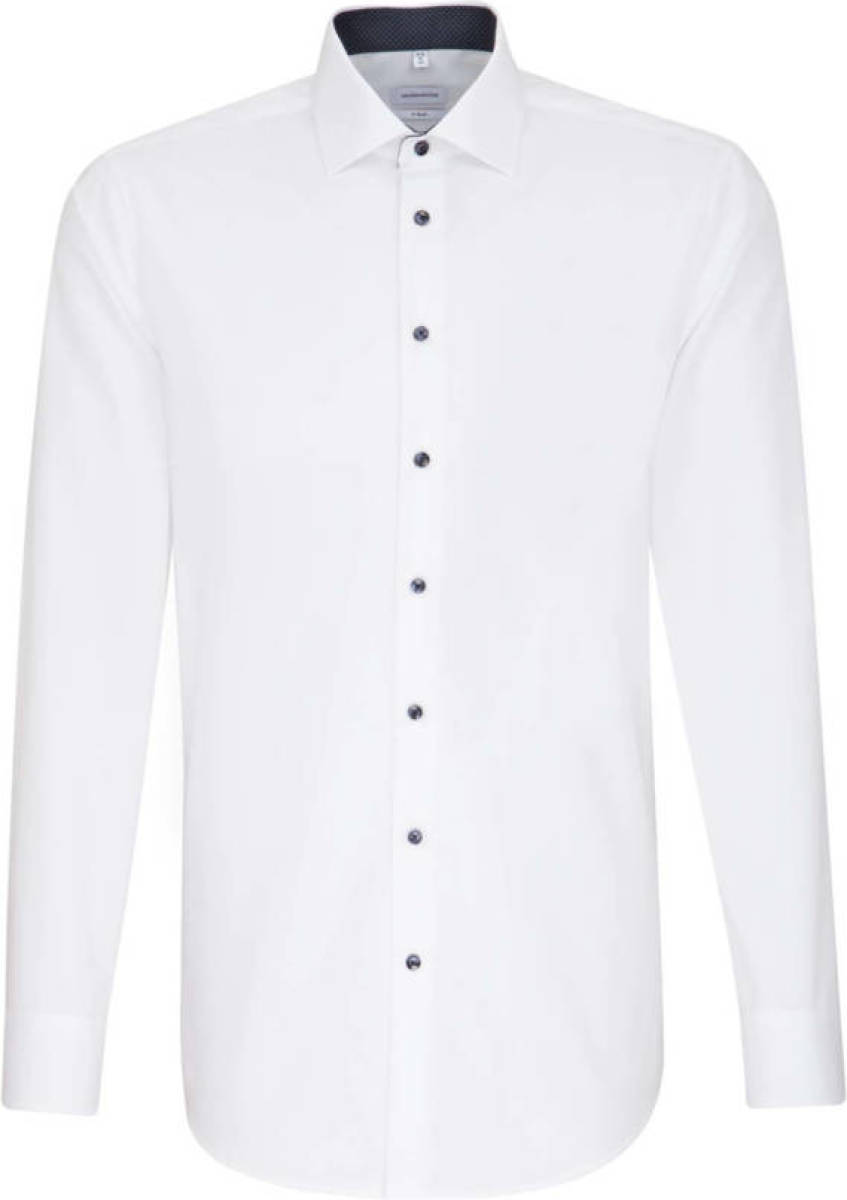 Seidensticker slim fit overhemd wit