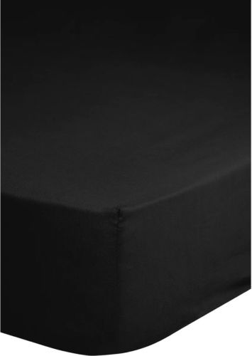 Emotion Hoeslaken jersey 90/100x200 cm zwart 0200.04.42