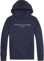 Tommy hilfiger sweater met logo donkerblauw