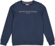 Tommy hilfiger sweater met logo donkerblauw