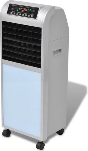 VidaXL Luchtkoeler 120 W 8 L 385 m³/h 37,5x35x94,5 cm