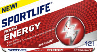 Sportlife Boost Energy Suikervrij Spearmint 12 stuks