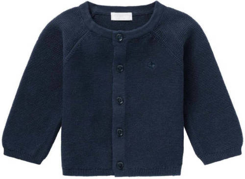 Noppies baby vest Naga van biologisch katoen donkerblauw