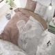 Sleeptime Elegance Jij en Ik - Taupe Lits-jumeaux (240 x 220 cm + 2 kussenslopen) Dekbedovertrek