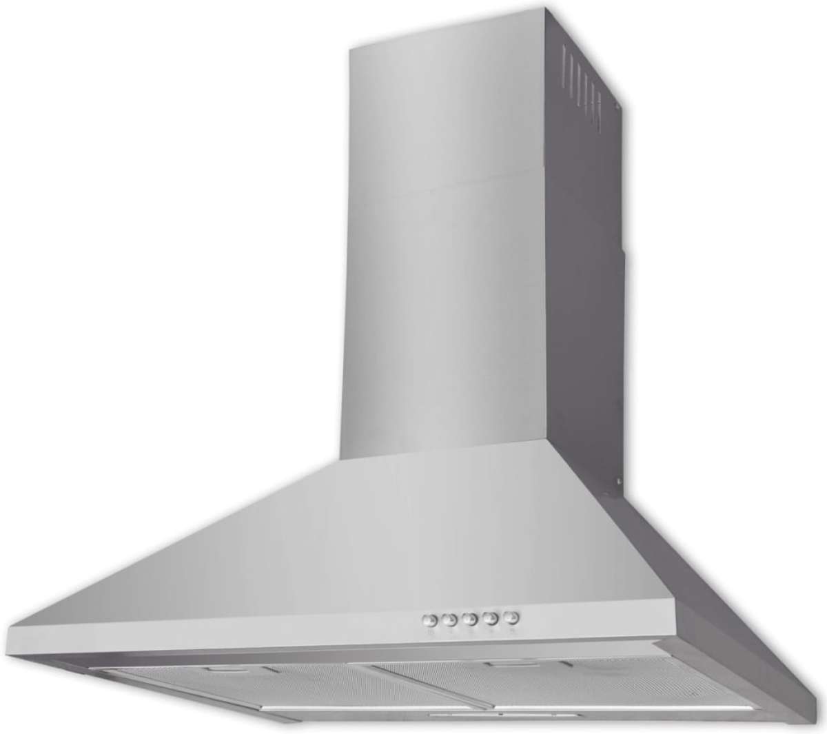 VidaXL Afzuigkap 600 mm roestvrij staal