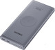 Samsung Draadloze Powerbank Power Delivery 10.000 mAh Grijs