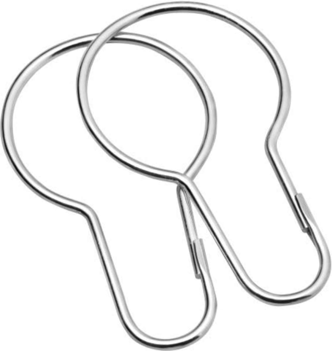 Sealskin Douchegordijnringen 12 st metaal