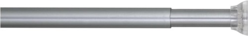 Sealskin Douchegordijnstang telescopisch 115 cm mat grijs