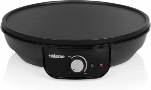 Tristar Crêpemaker 1000 W 30 cm zwart