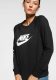 Nike sweater zwart