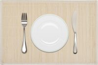VidaXL 6 Placemats bamboe 30 x 45 cm natuurlijk