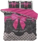 DreamHouse Bedding Romance Pink Lits-jumeaux (240 x 220 cm + 2 kussenslopen) Dekbedovertrek