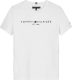 Tommy hilfiger T-shirt van biologisch katoen wit