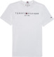 Tommy hilfiger T-shirt van biologisch katoen wit