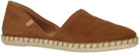 Verbenas Carmen suède espadrilles bruin