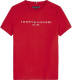 Tommy hilfiger T-shirt van biologisch katoen rood