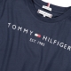 Tommy hilfiger T-shirt van biologisch katoen donkerblauw