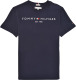 Tommy hilfiger T-shirt van biologisch katoen donkerblauw