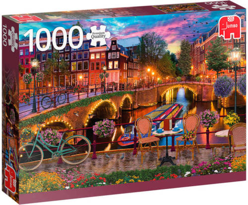 Jumbo PC Amsterdam Canals 1000 pcs legpuzzel 1000 stukjes