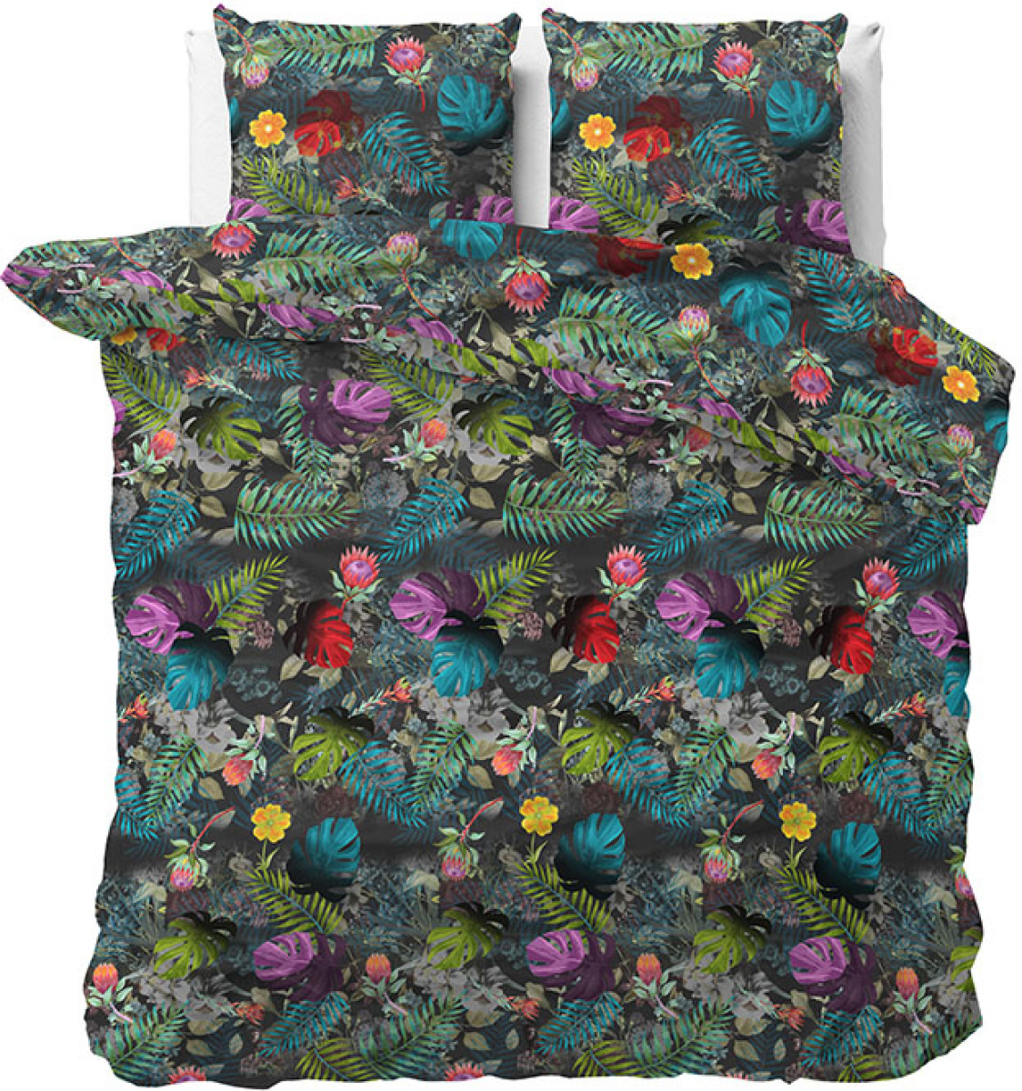 Sleeptime Elegance Dekbedovertrek Madelynn - Multi Lits-jumeaux (240 x 200/220 cm + 2 kussenslopen)