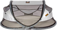 DERYAN baby luxe - campingbedje - silver - 2020