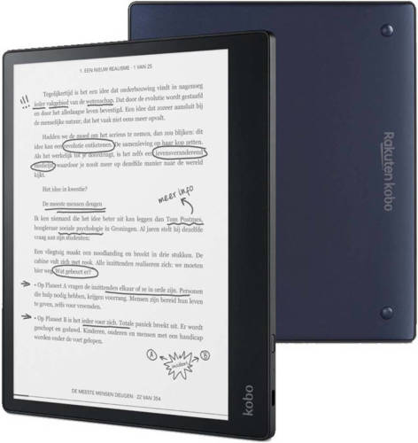 Kobo e-reader Elipsa Pack incl. sleepcover/stylus pen (Zwart)