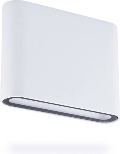 Smartwares Led-wandlamp Up And Down 9 W Wit Gwi-003-dh