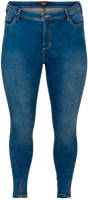 Zizzi high waist skinny fit jeans Amy blauw