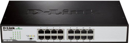 D-Link DGS-1016D 16-Port Gigabit Unmanaged Desktop Switch