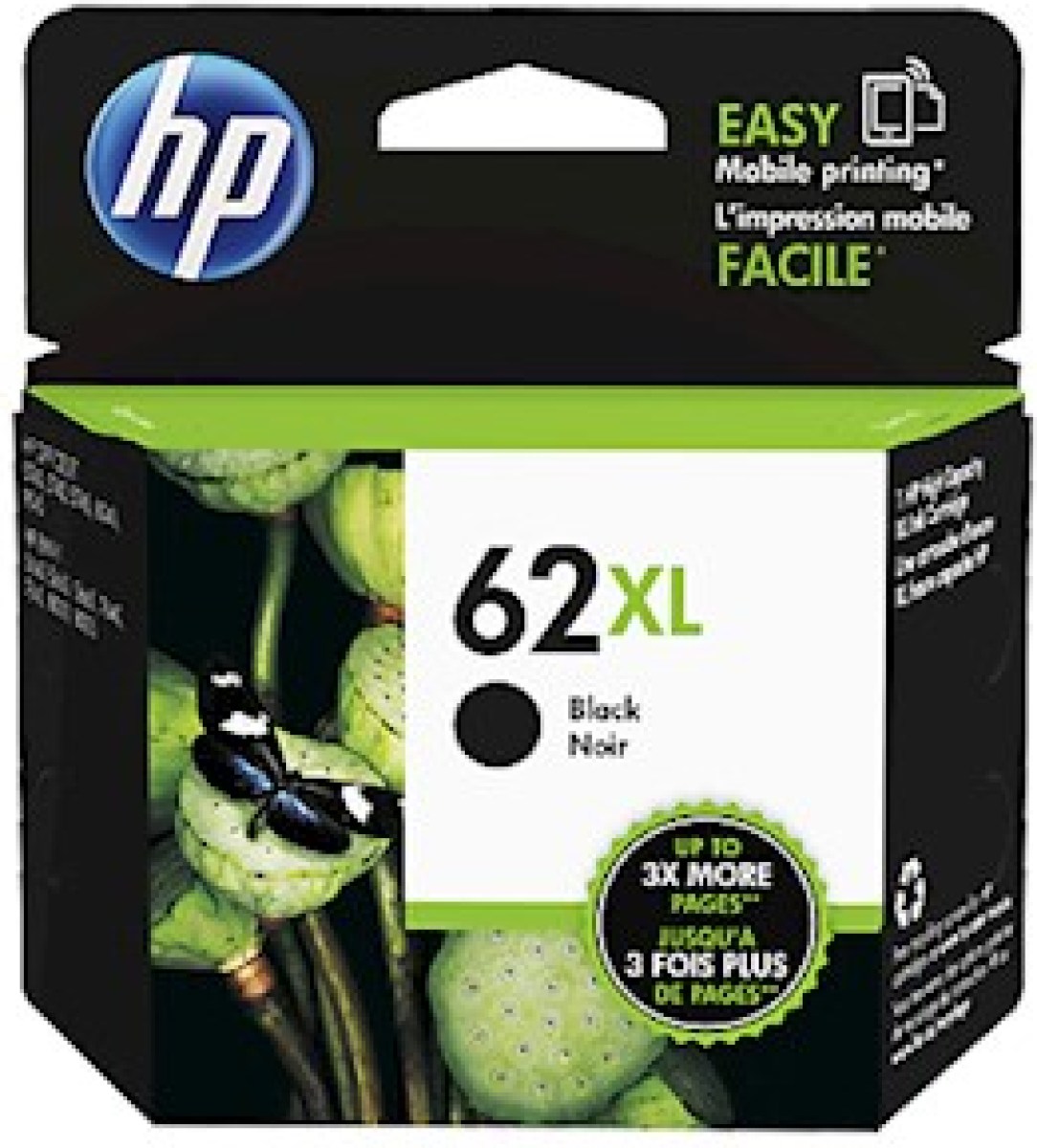 HP 62XL - Zwart