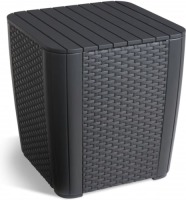 Allibert Bijzettafel Luzon grafiet 223932