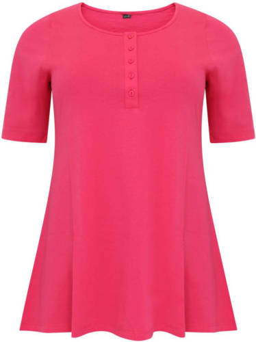 Yoek tuniek COTTON roze