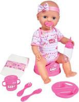 New Born Baby babypop roze