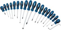 Draper Tools Schroevendraaier set 19-dlg blauw 09548